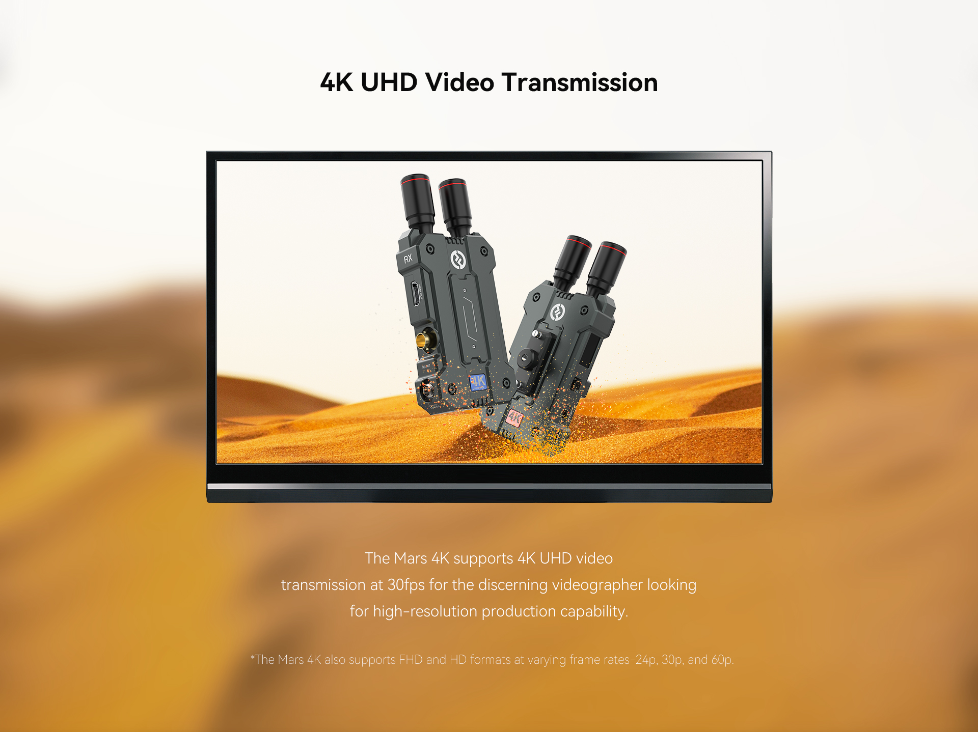 4K UHD Transmission