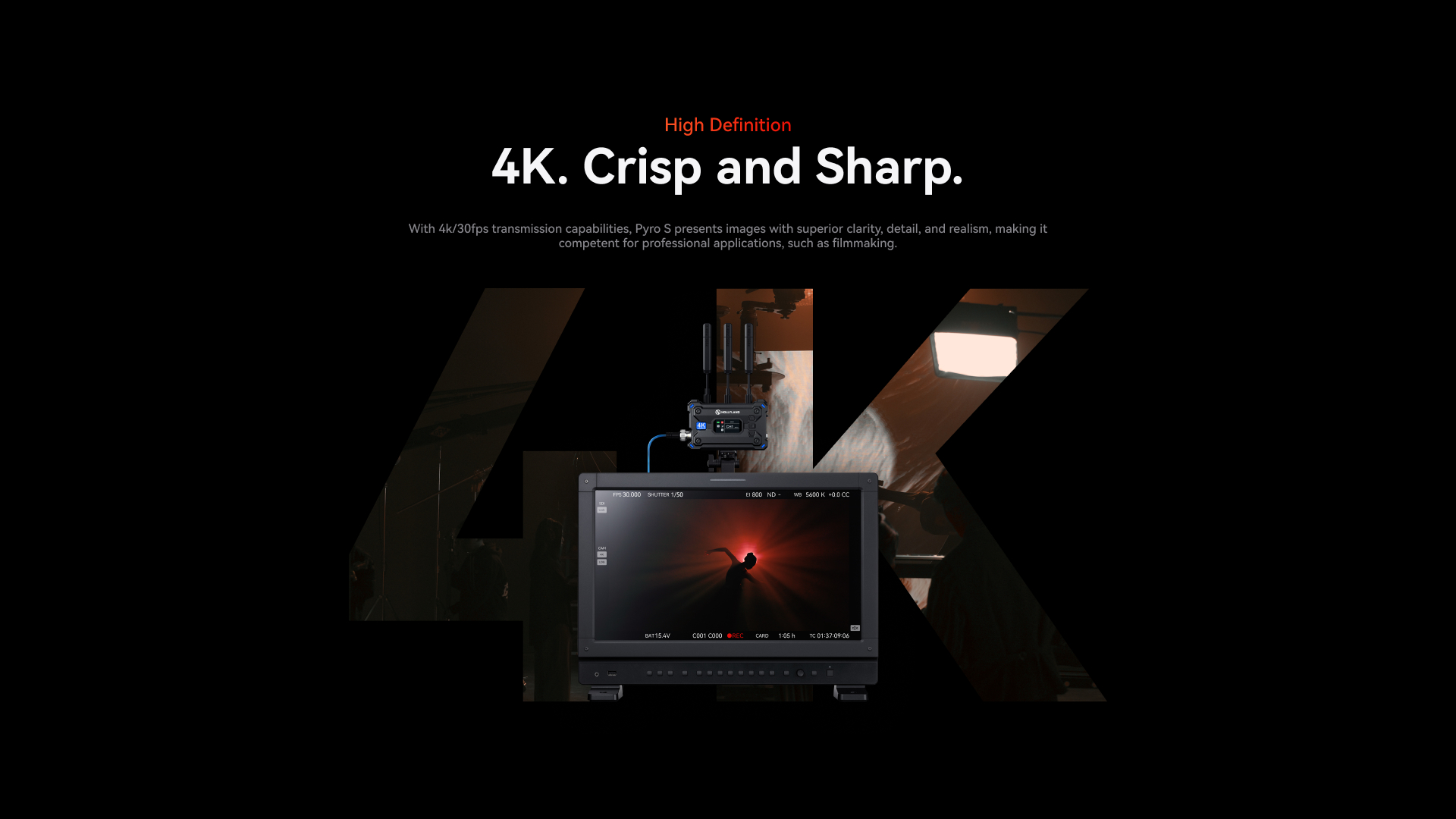 4K Crisp and Sharp